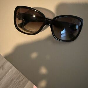 Michael Kors Black and Brown Sunglasses